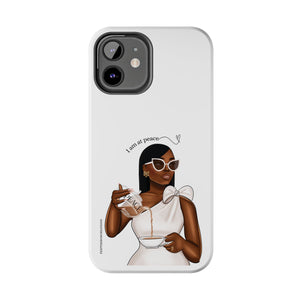 I am at peace chocolate Tough Phone Cases