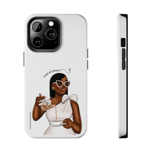 I am at peace chocolate Tough Phone Cases