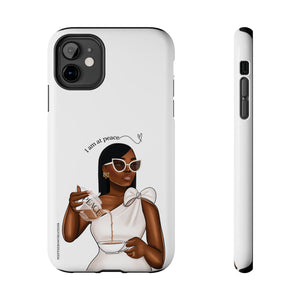 I am at peace chocolate Tough Phone Cases