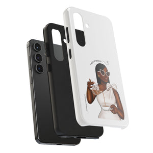 I am at peace chocolate Tough Phone Cases