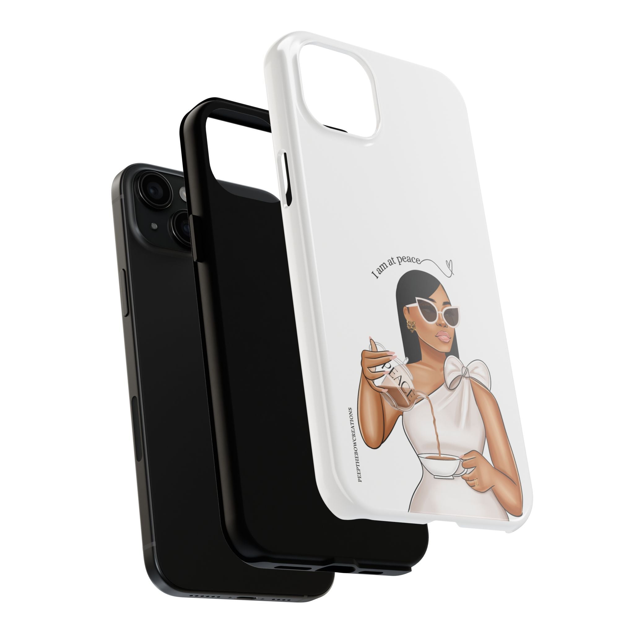 I am at peace vanilla Tough Phone Cases