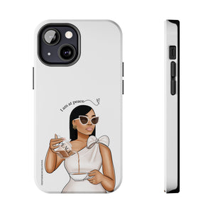 I am at peace vanilla Tough Phone Cases