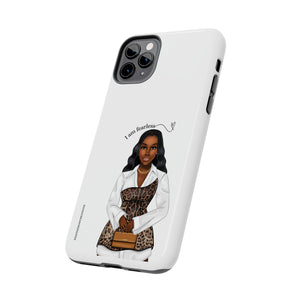 I am fearless chocolate Tough Phone Cases