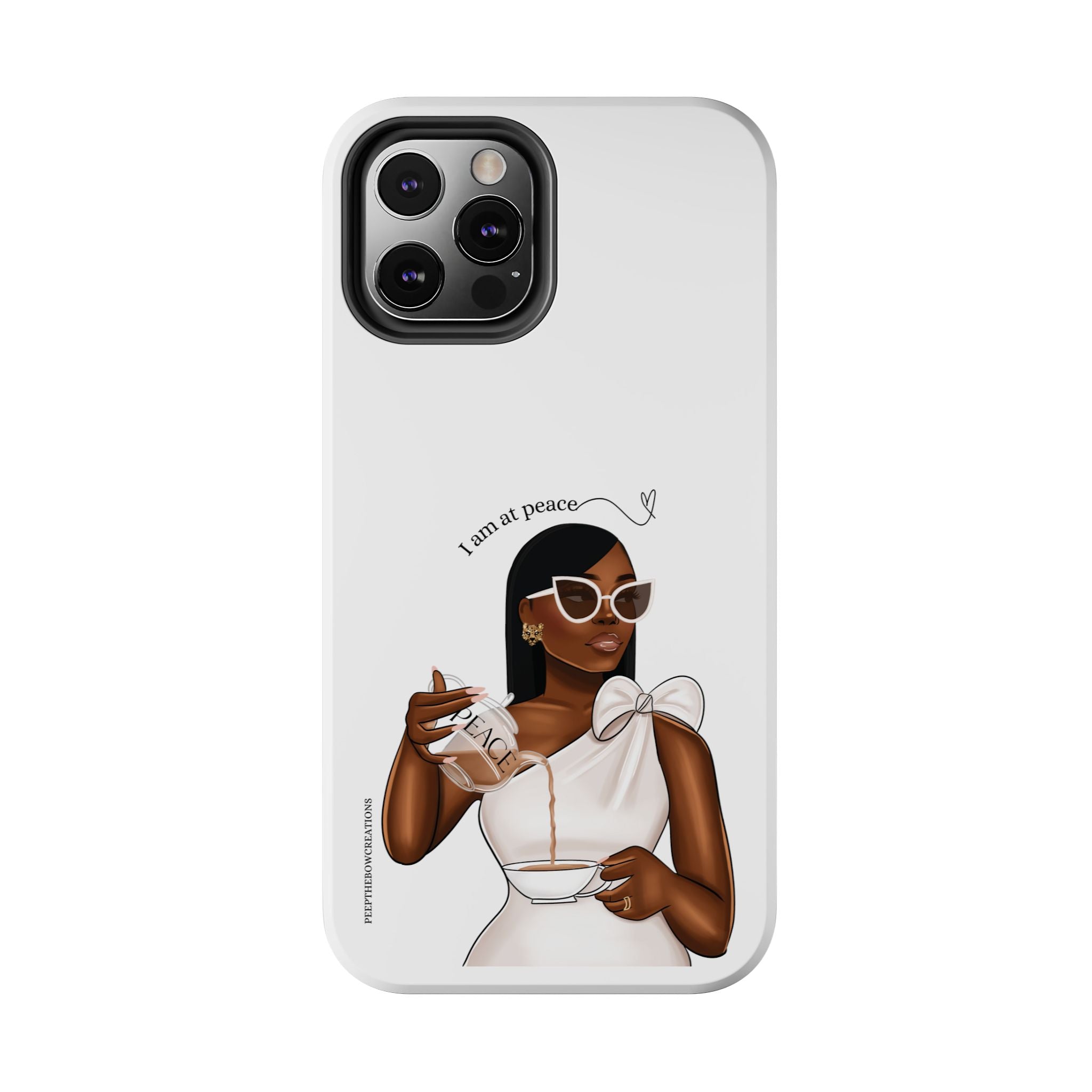 I am at peace chocolate Tough Phone Cases