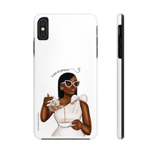 I am at peace chocolate Tough Phone Cases