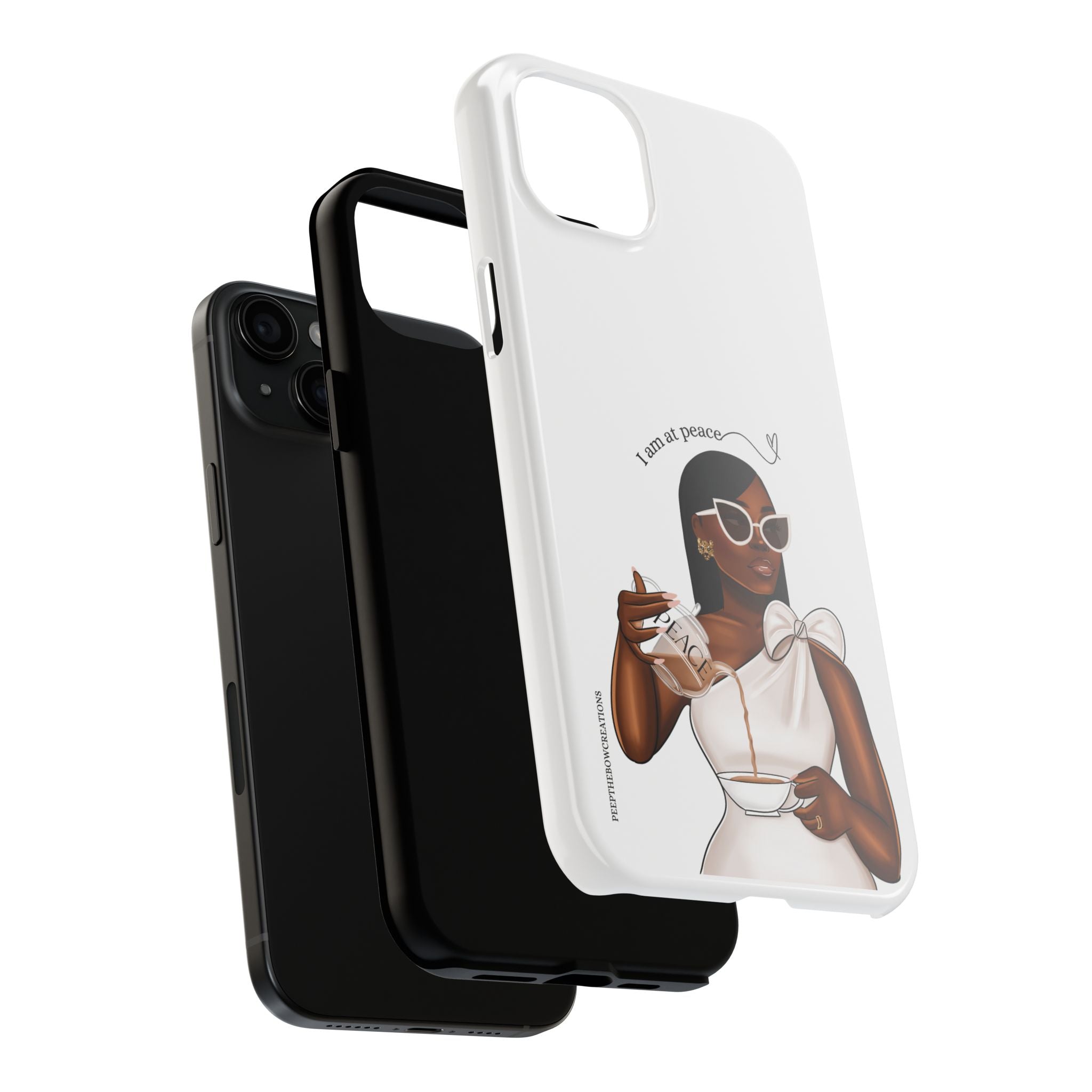 I am at peace chocolate Tough Phone Cases