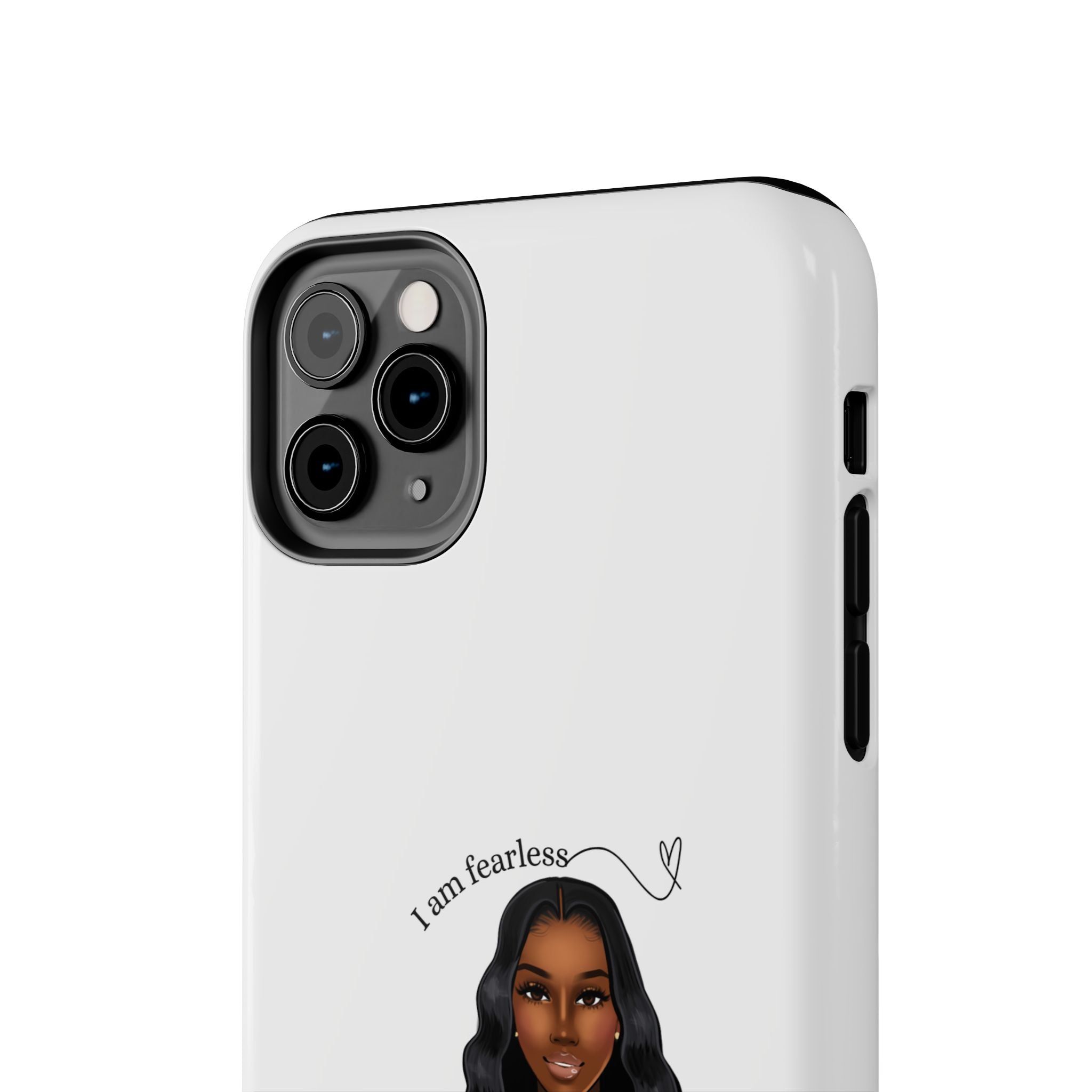 I am fearless chocolate Tough Phone Cases