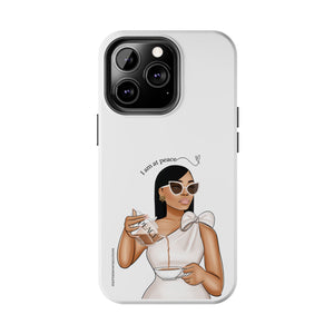 I am at peace vanilla Tough Phone Cases