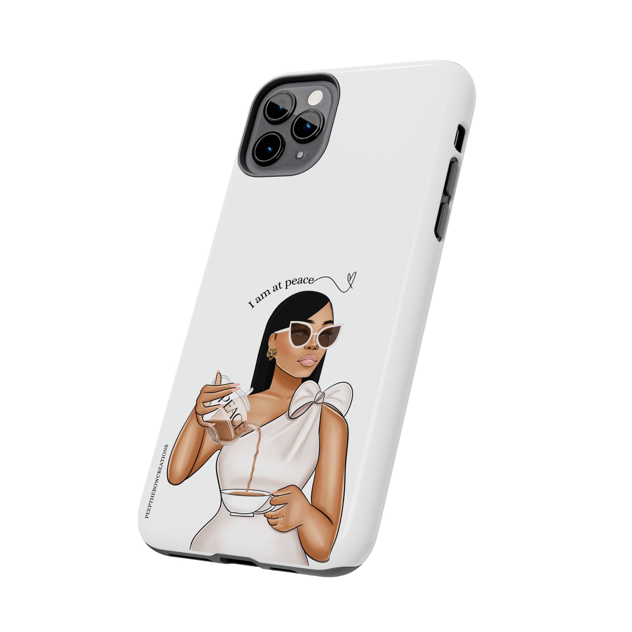 I am at peace vanilla Tough Phone Cases