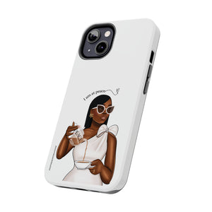 I am at peace chocolate Tough Phone Cases