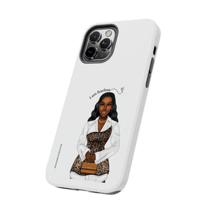 I am fearless chocolate Tough Phone Cases