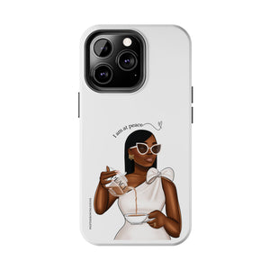 I am at peace chocolate Tough Phone Cases