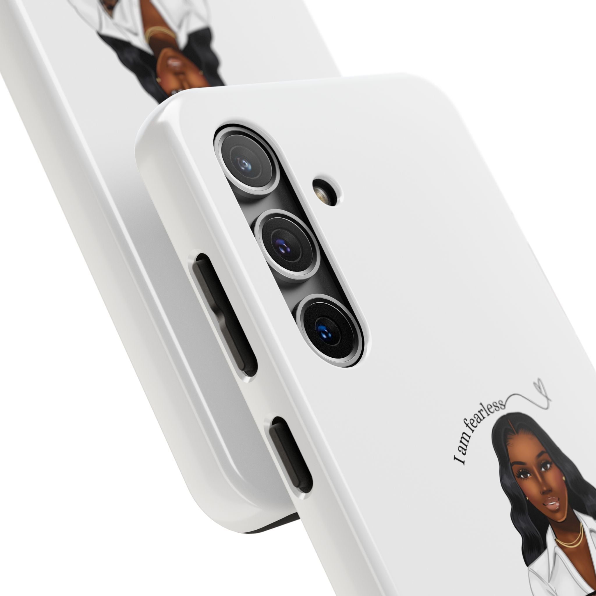 I am fearless chocolate Tough Phone Cases