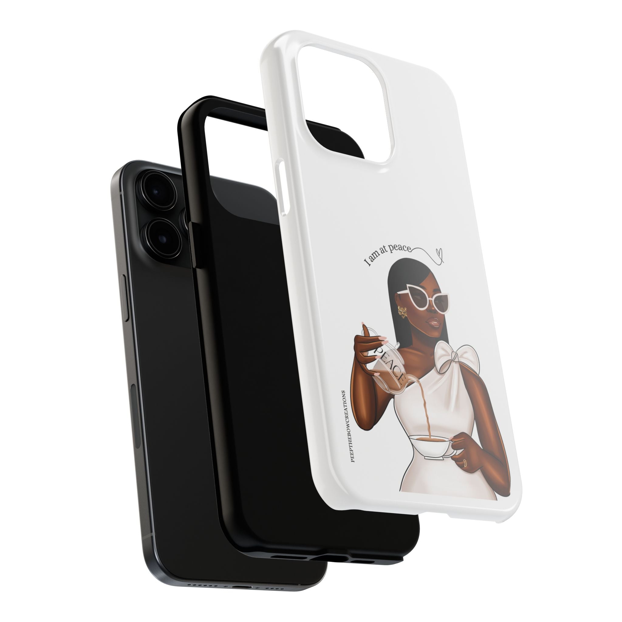 I am at peace chocolate Tough Phone Cases