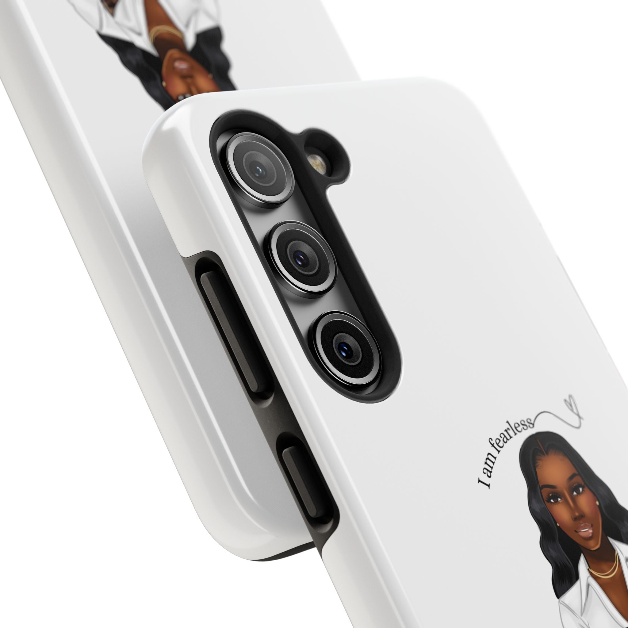 I am fearless chocolate Tough Phone Cases