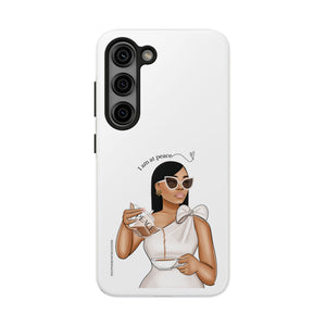 I am at peace vanilla Tough Phone Cases