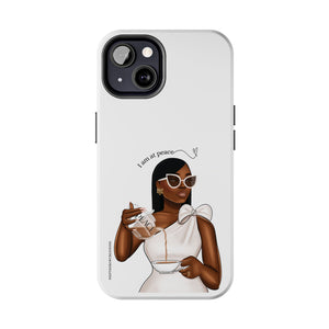 I am at peace chocolate Tough Phone Cases