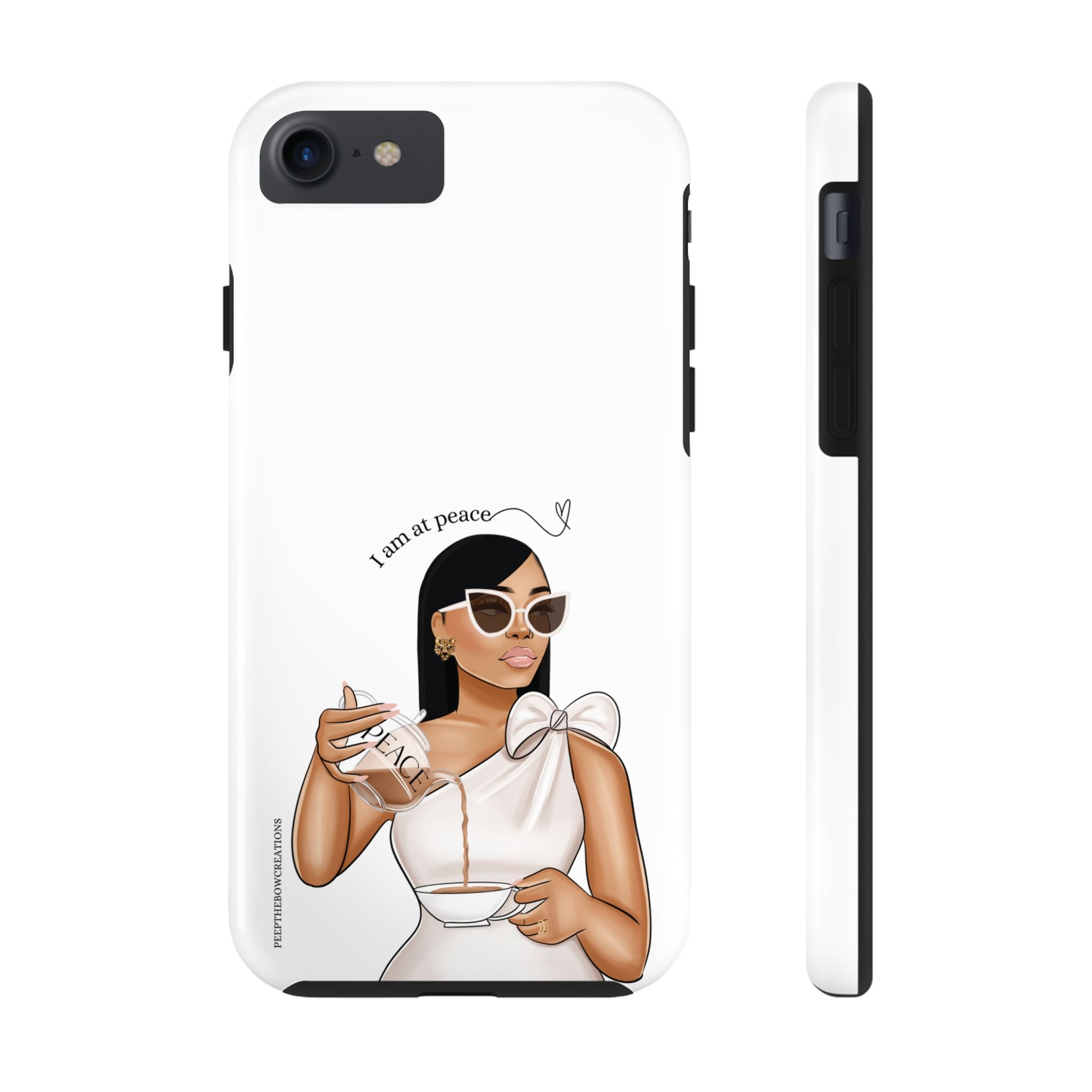 I am at peace vanilla Tough Phone Cases