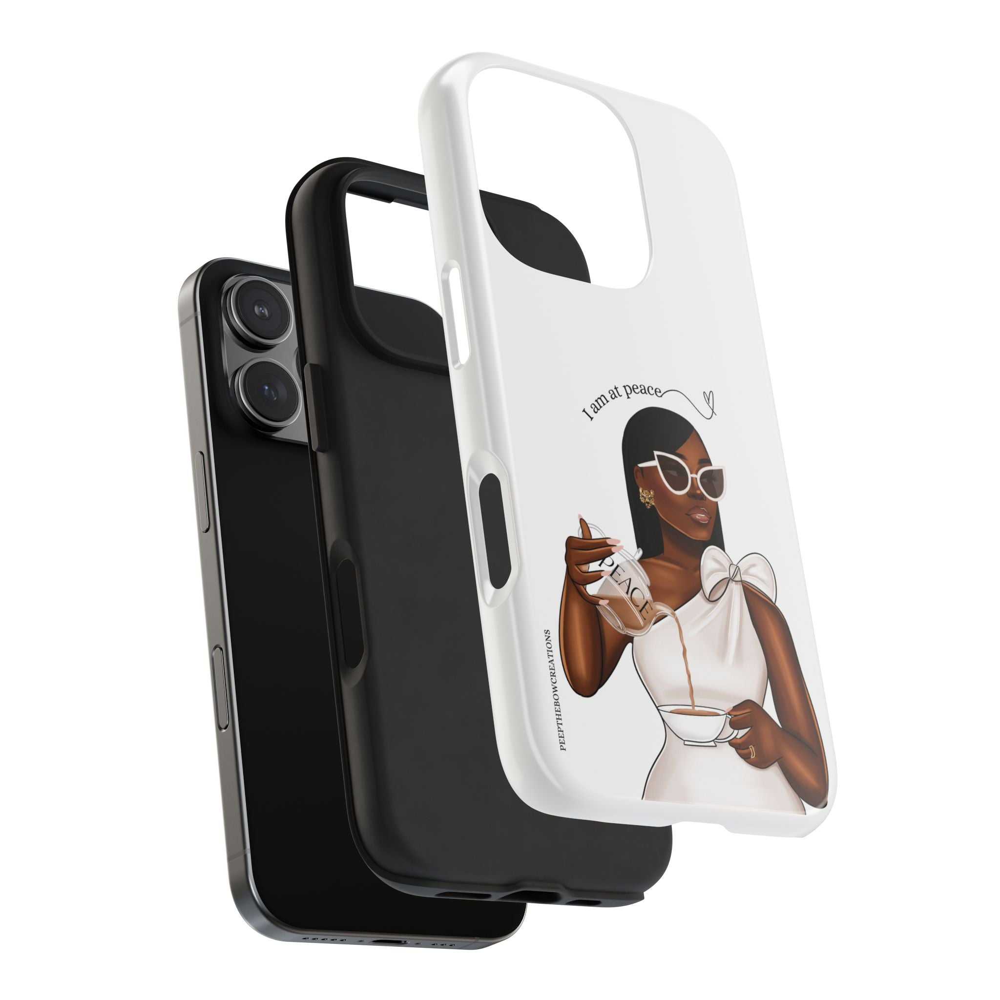 I am at peace chocolate Tough Phone Cases