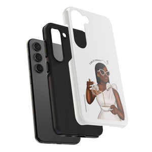 I am at peace chocolate Tough Phone Cases