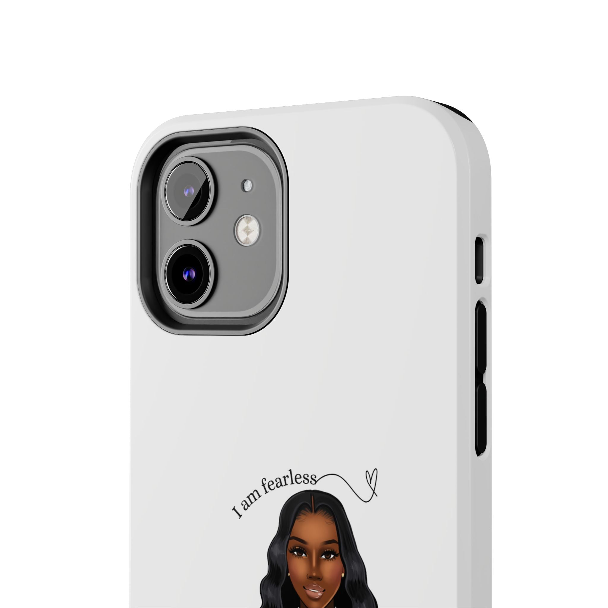 I am fearless chocolate Tough Phone Cases