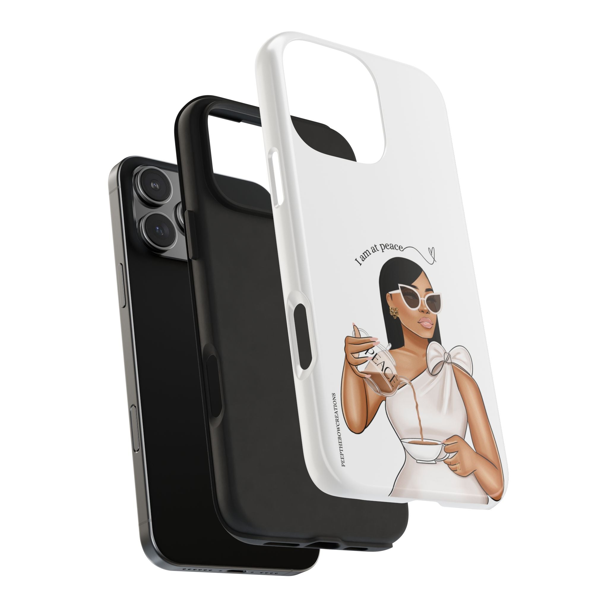 I am at peace vanilla Tough Phone Cases