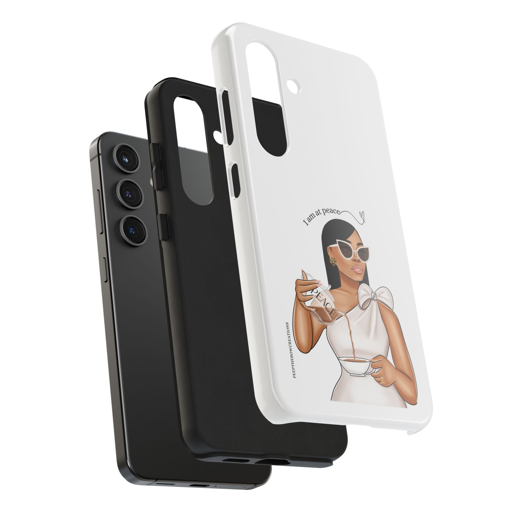 I am at peace vanilla Tough Phone Cases