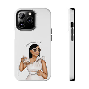 I am at peace vanilla Tough Phone Cases