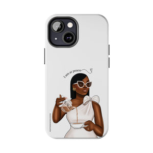 I am at peace chocolate Tough Phone Cases