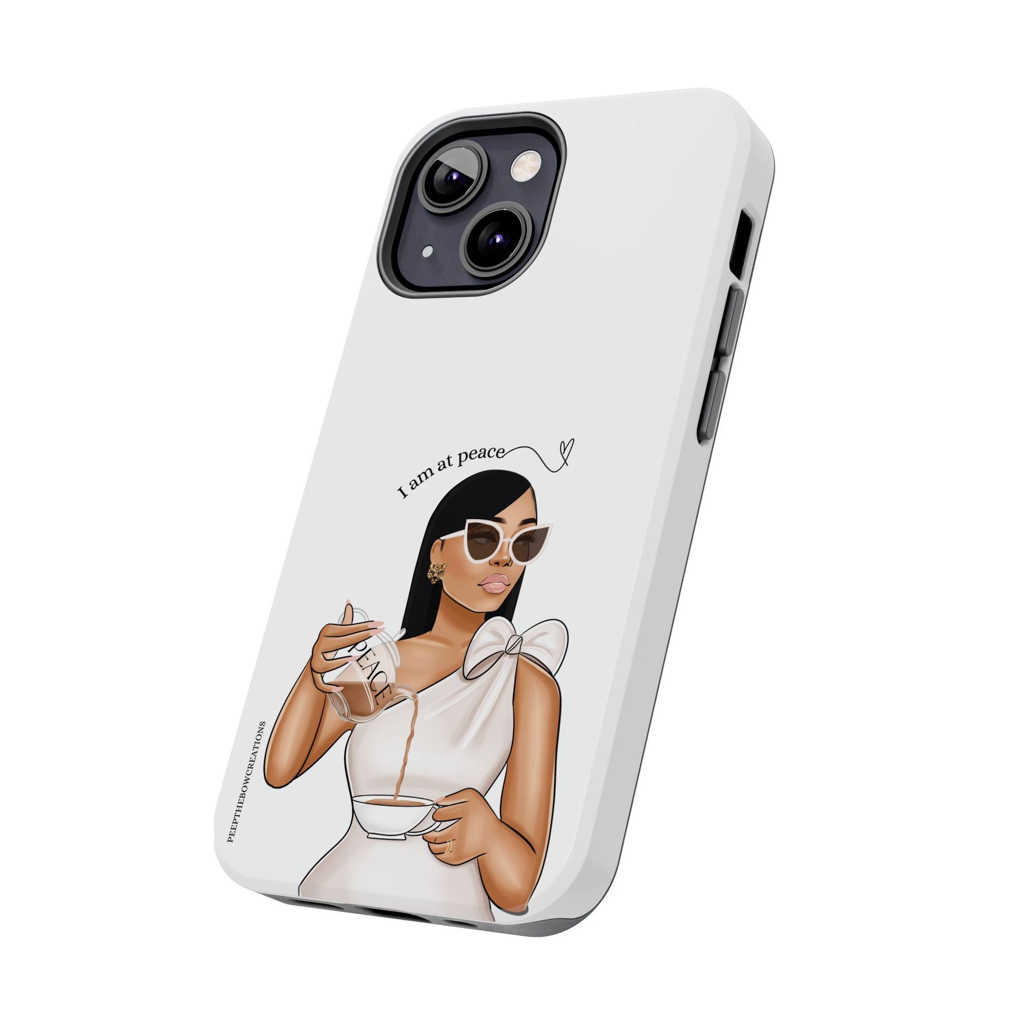 I am at peace vanilla Tough Phone Cases